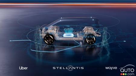 Stellantis s'associe à Uber et Wayve pour développer des robotaxis