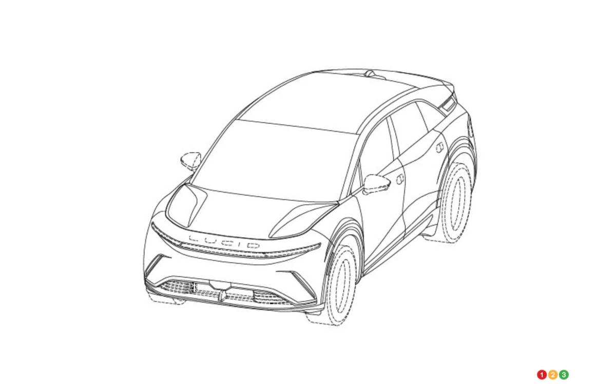 Lucid Patents Design of Cosmos, Future Rival to Model Y, Rivian R2