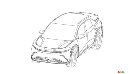 Lucid brevète le design du Cosmos, futur rival des Model Y et Rivian R2