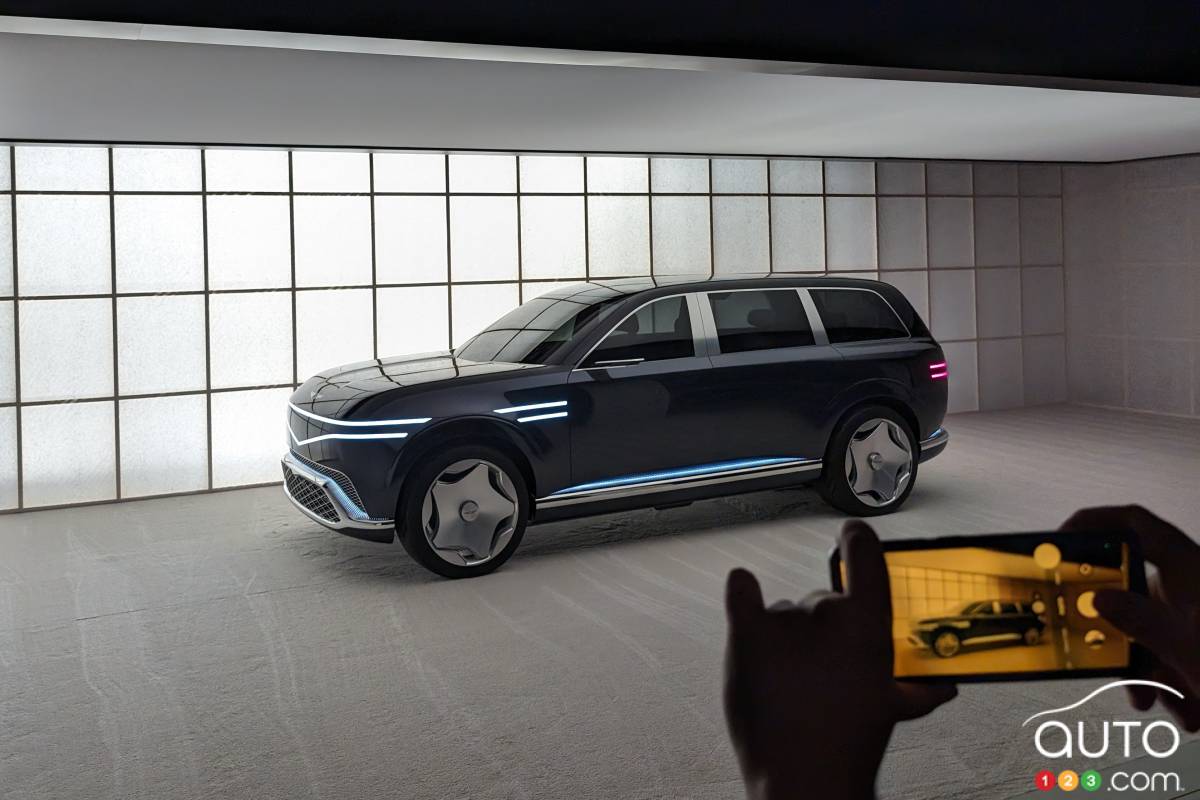 Genesis présentera son nouveau VUS GV90 en septembre prochain