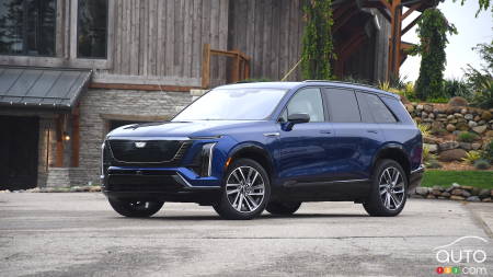 Rappel du Cadillac Vistiq en raison de sièges de troisième rangée défectueux