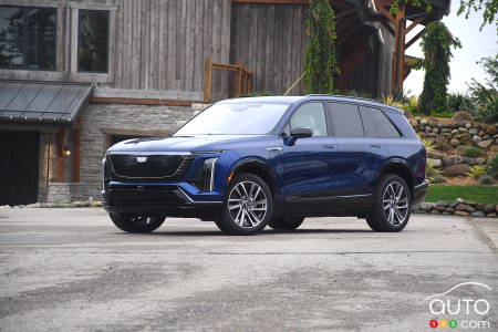 Rappel du Cadillac Vistiq en raison de sièges de troisième rangée défectueux