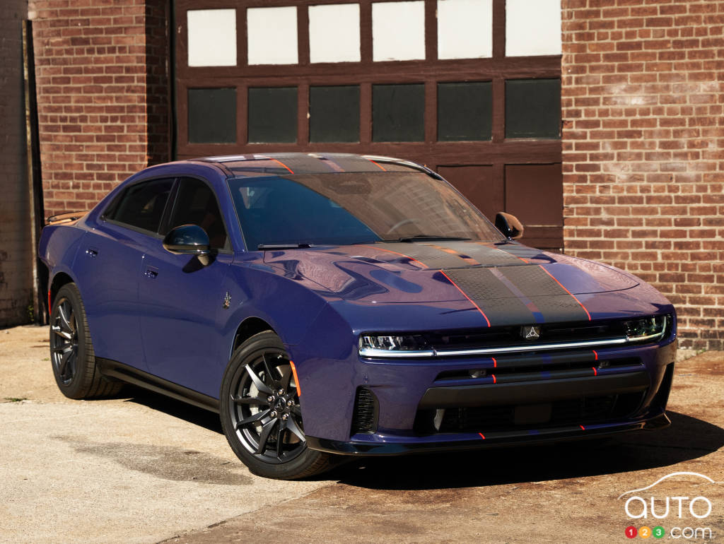 The Dodge Charger, decked in Purple Haze