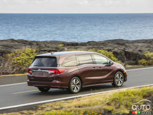 Honda Recalls 358,000 Odyssey Minivans
