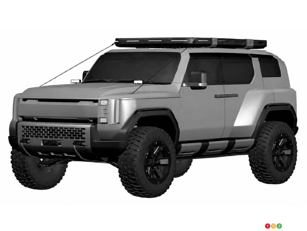 Patent image of Hyundai's future off-roader