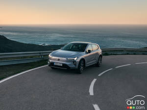 2027 Volvo EX60 Range Tops 530 km in Canada