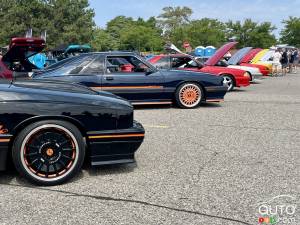 A Herd of Fox-Body Mustangs Gather in Detroit at the Motor City FoxFest
