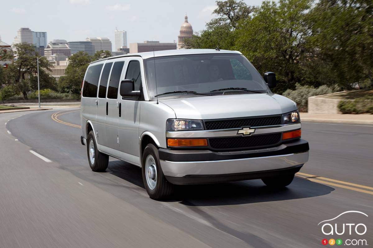 Enfin un écran tactile pour les Chevrolet Express et GMC Savana en 2027