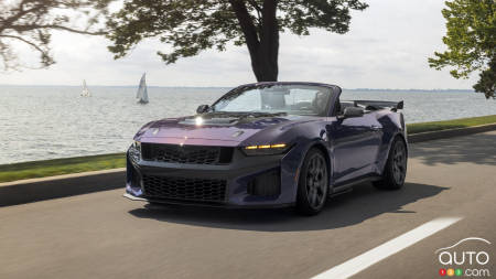 Ford Debuts 2027 Mustang Dark Horse SC Convertible