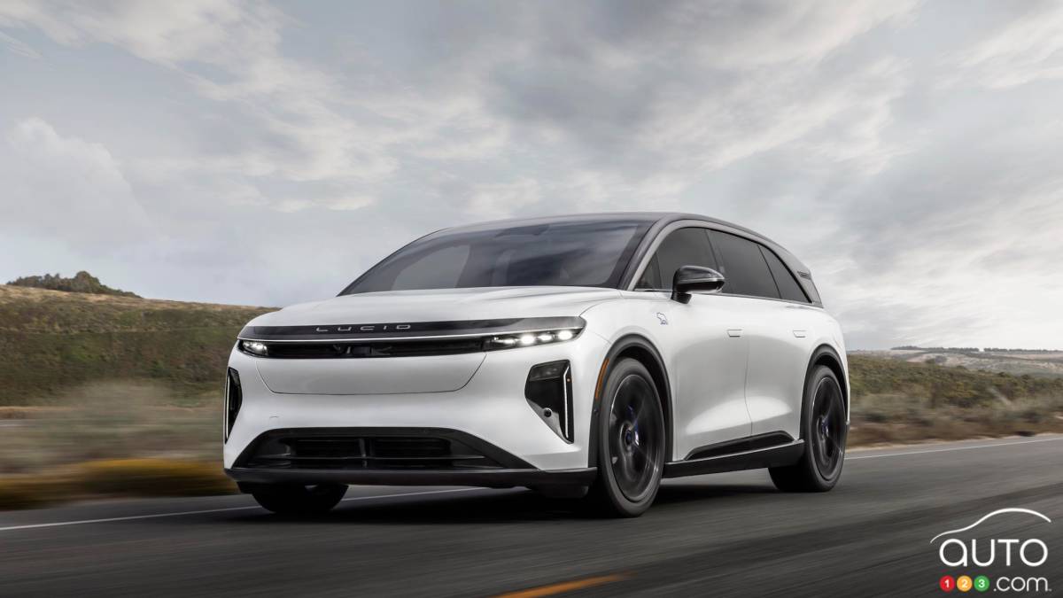 Lucid présente un Gravity GT-S à 1070 chevaux à Monterey