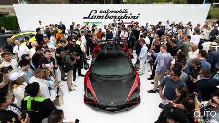 Lamborghini’s 1,051-hp Revuelto SV Supercar Hits Monterey