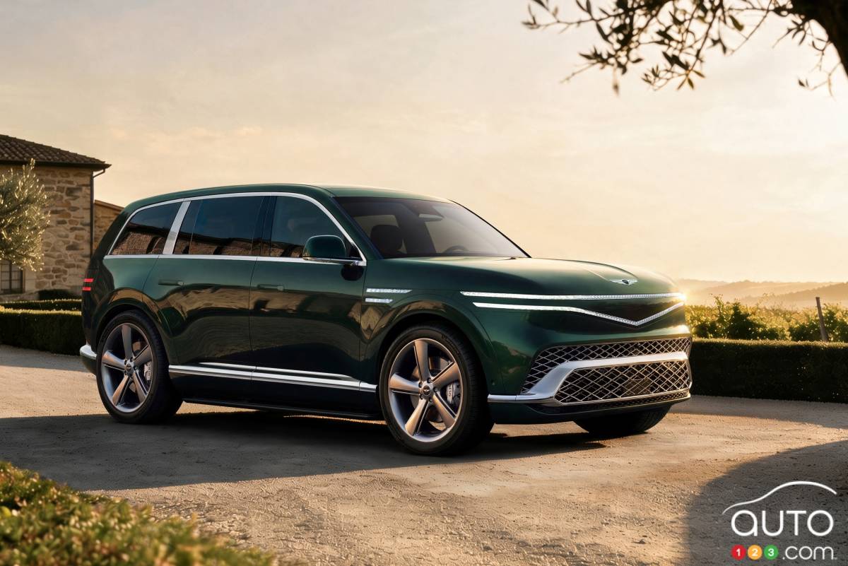 Genesis GV90 2027 : 657 chevaux et un salon à l’intérieur