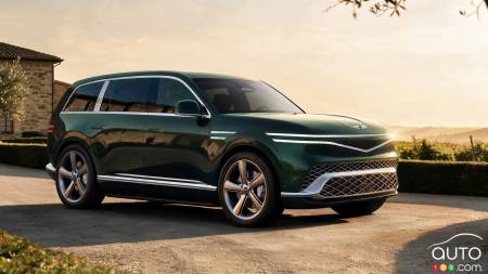 2027 Genesis GV90 Electric SUV: 657 HP and a Full Lounge Interior