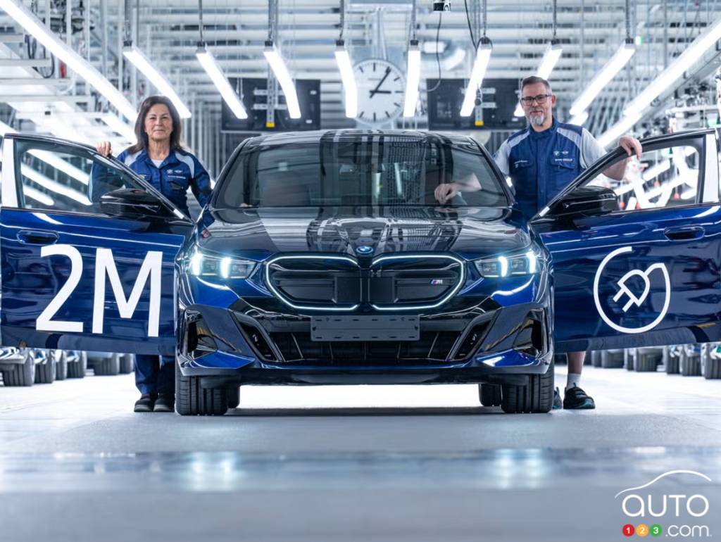 BMW a livré deux millions de véhicules tout électriques