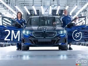 BMW : deux millions de véhicules tout électriques livrés