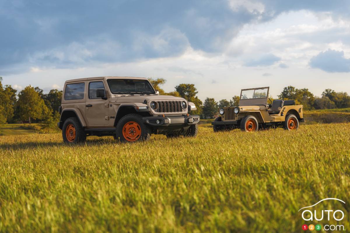 Jeep Wrangler JL-2A : un hommage au premier Jeep civil