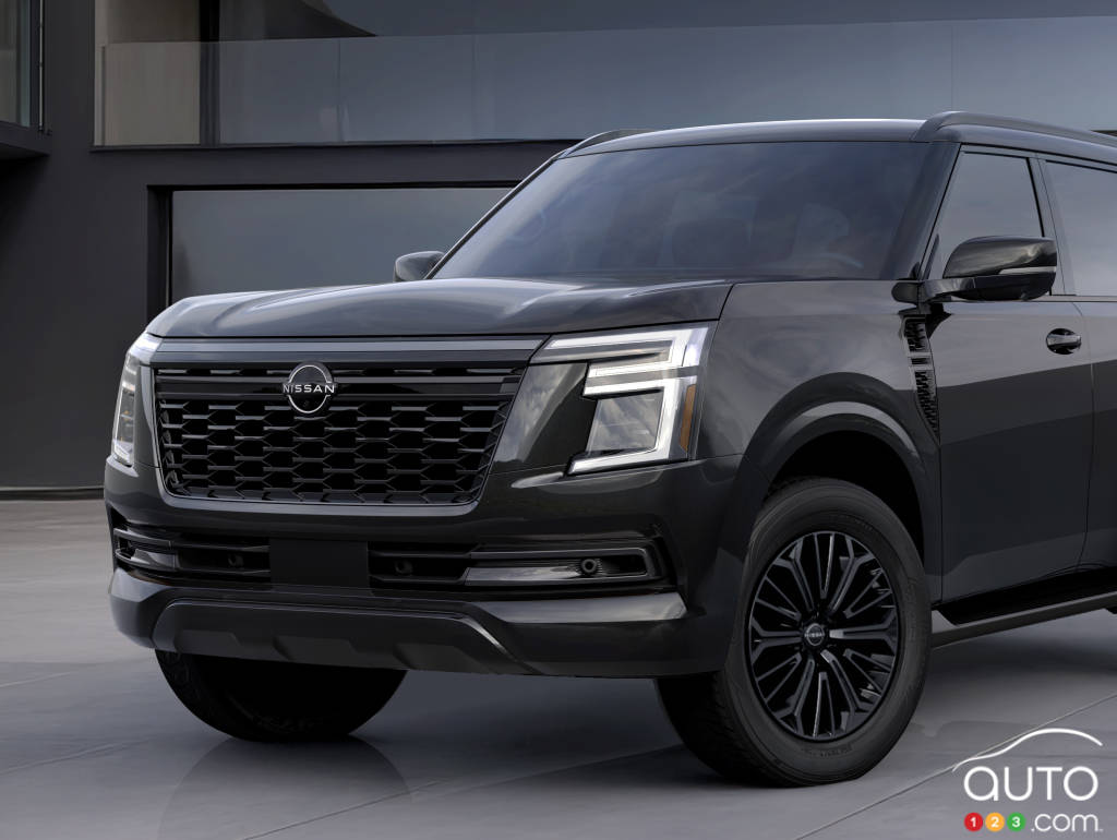 The 2027 Nissan Armada Dark Armor