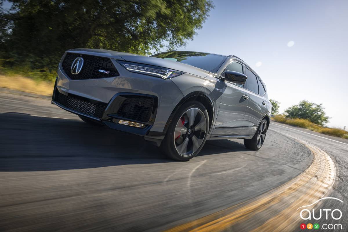 Acura met en pause la production du MDX Type S
