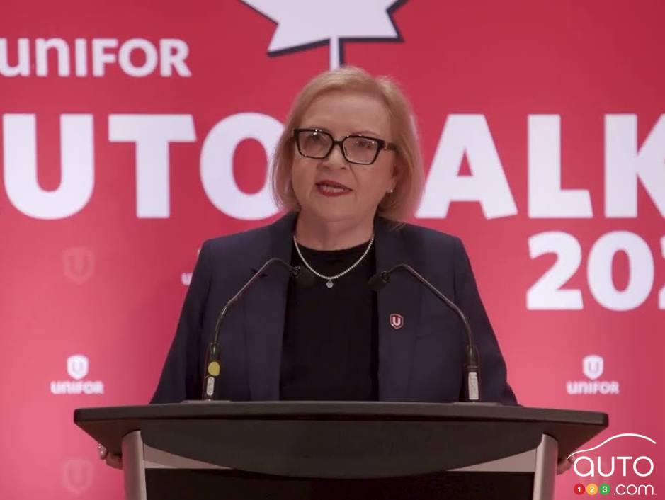 Unifor National President Lana Payne