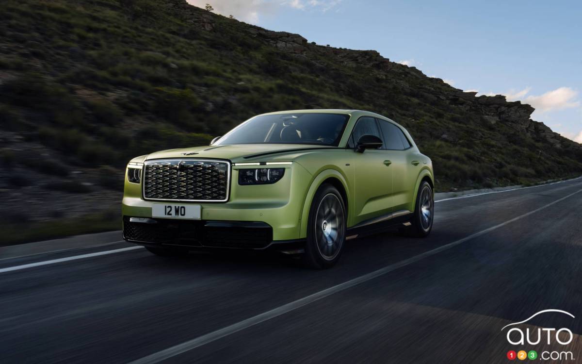 Bentley dévoile le Torcal, son premier modèle tout électrique