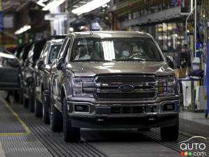 Un problème d’approvisionnement interrompt la production du Ford F-150