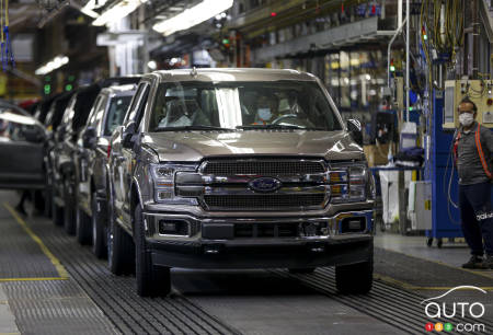 Un problème d’approvisionnement interrompt la production du Ford F-150