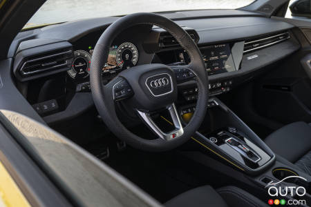 2025 Audi A3, steering wheel, dashboard