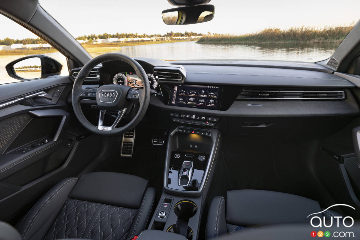 Audi A3 2025, intérieur