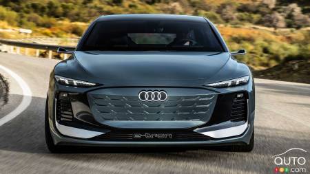 Audi A6 Avant e-tron Concept, front