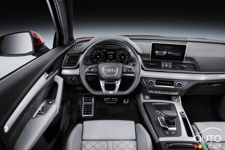 L'intérieur de l'Audi Q5 redessiné