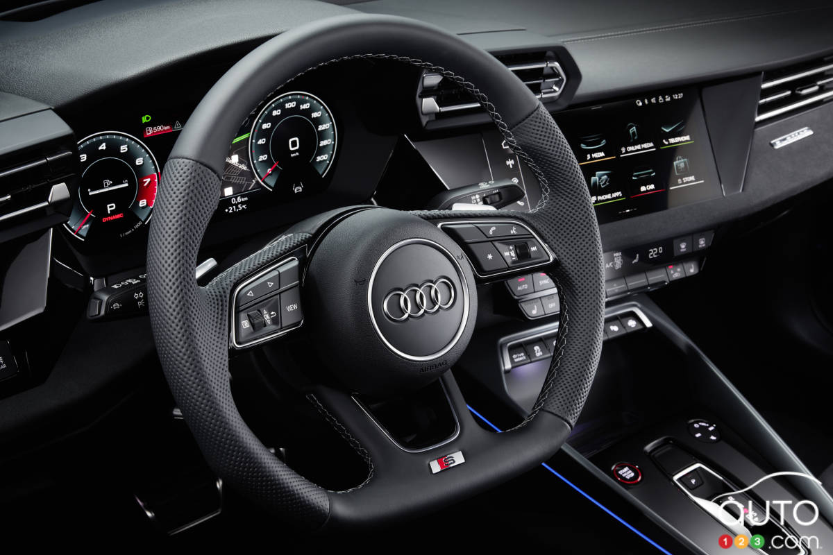 Audi S3 2025, volant