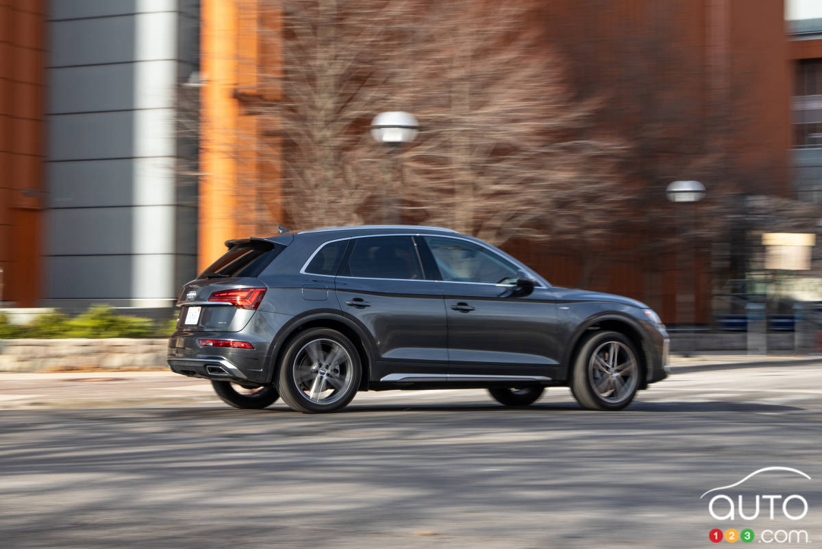 Audi Q5 TFSI e, profil
