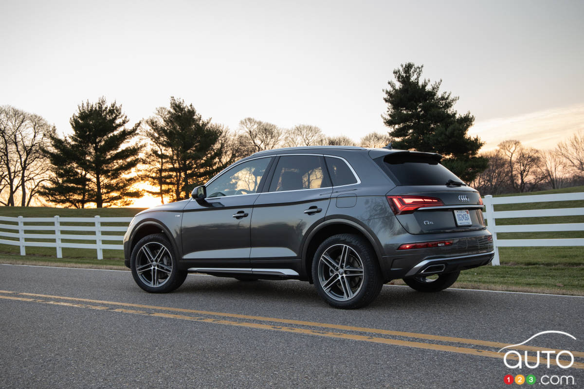 Audi Q5 TFSI e, profil