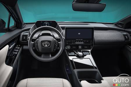 Toyota bZ4X concept, interior