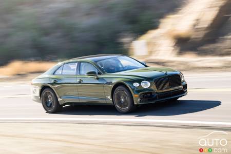 Bentley Flying Spur, profil