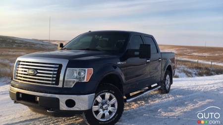 Un Ford F-150 avec des All Terrain T/A KO2, de BFGoodrich