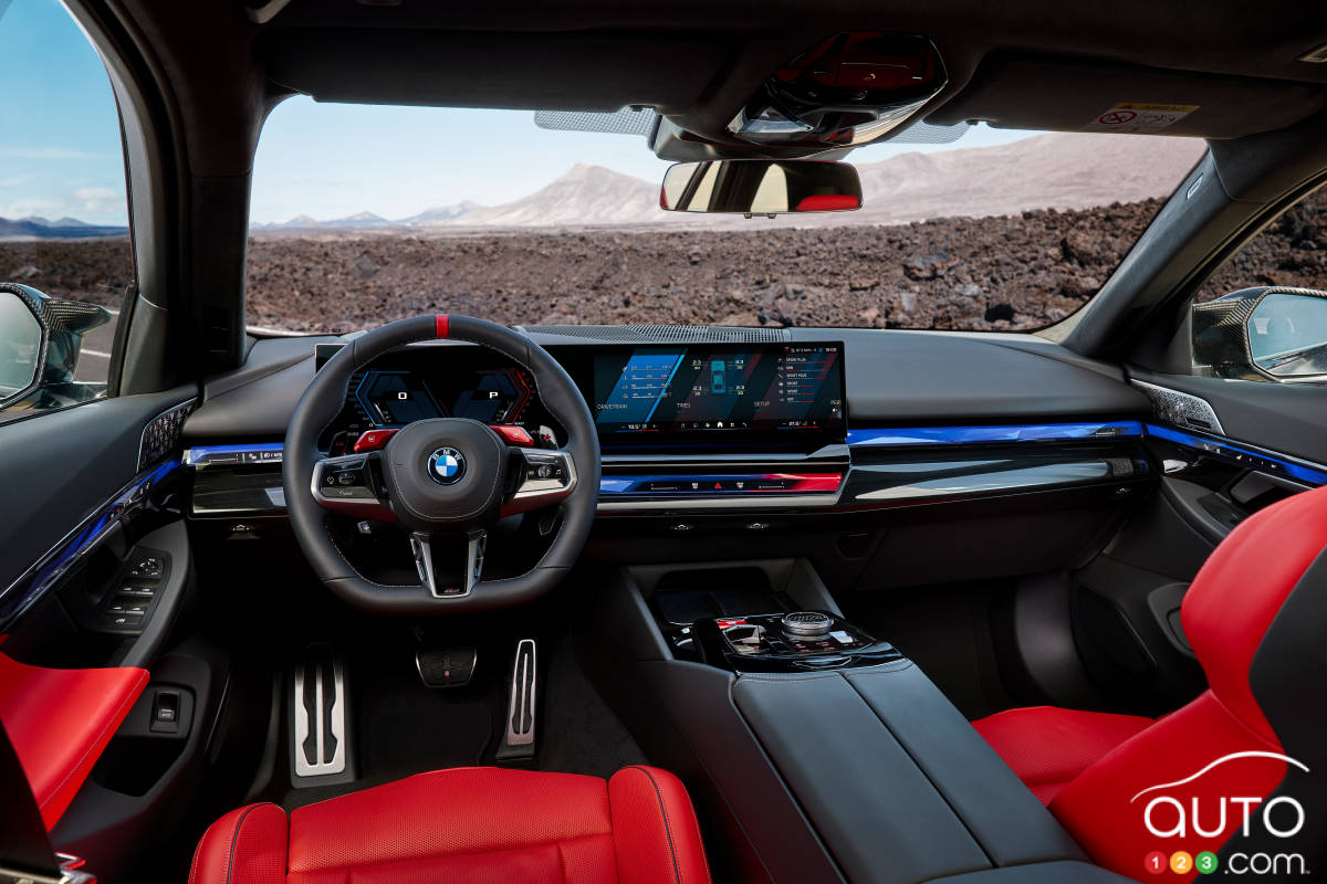 BMW M5 Touring 2025, intérieur