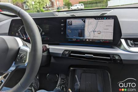 2024 BMW X1 M35i, multimedia screen
