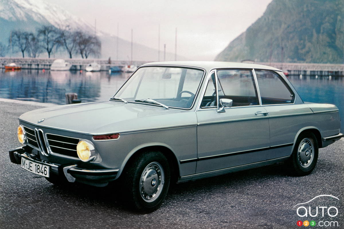 BMW 2002 1968, trois quarts avant
