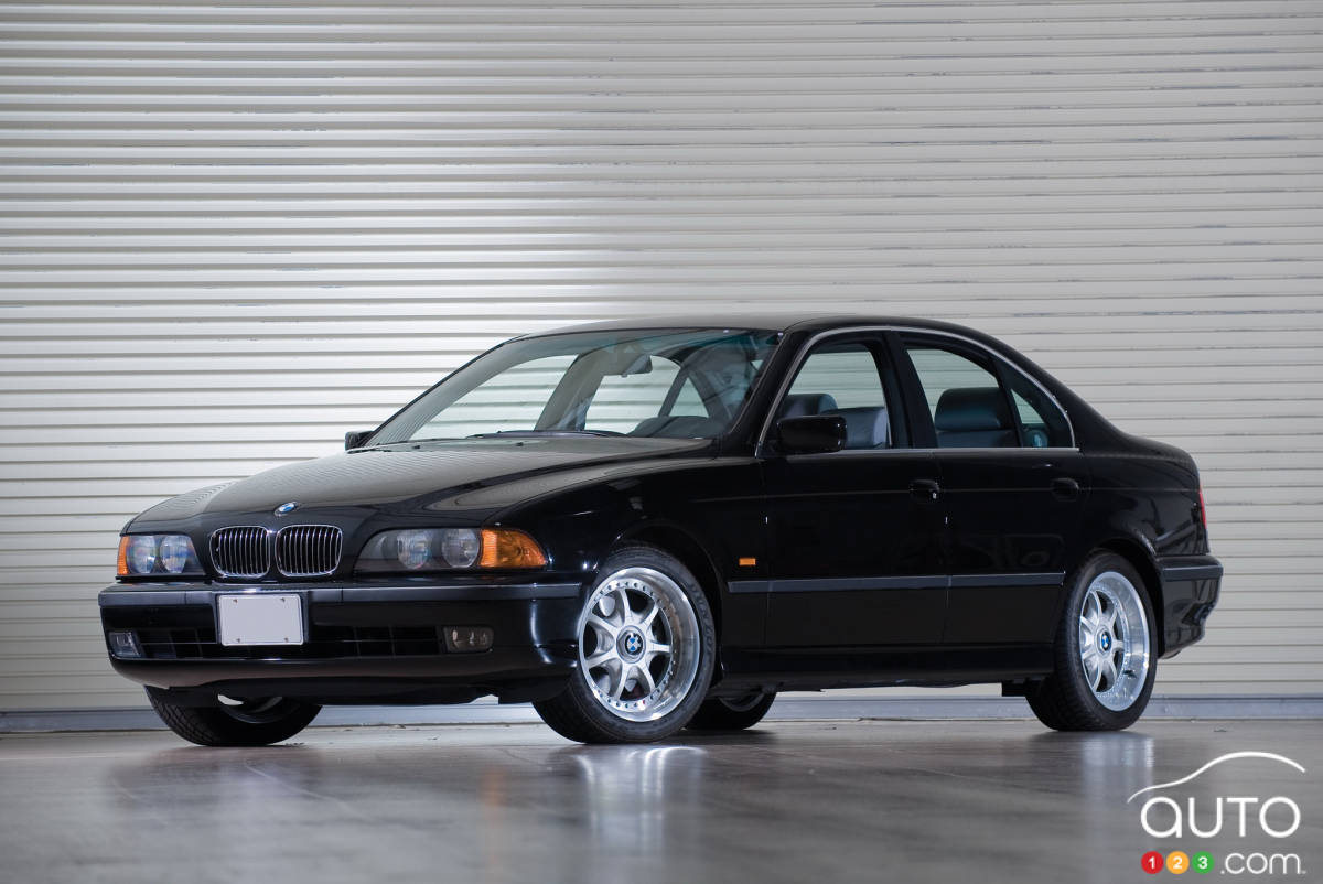 BMW Série 5 1997, trois quarts avant