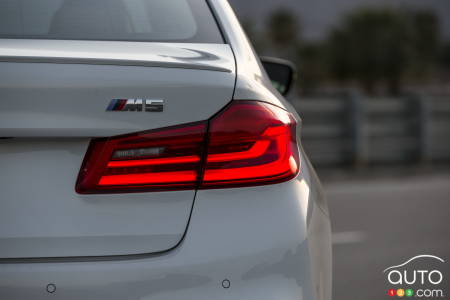 2020 BMW M5, badging