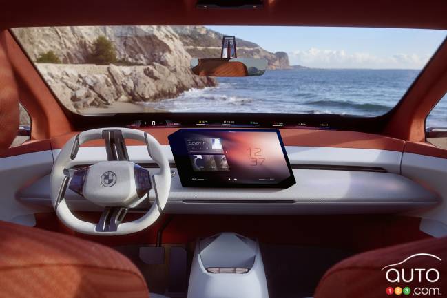 The BMW Neue Klasse Vision X concept, interior