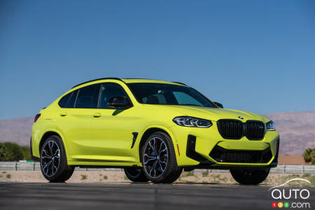 BMW X4 M Competition, de profil