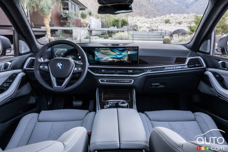 Interior of BMW X5