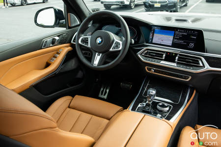 BMW X7, intérieur