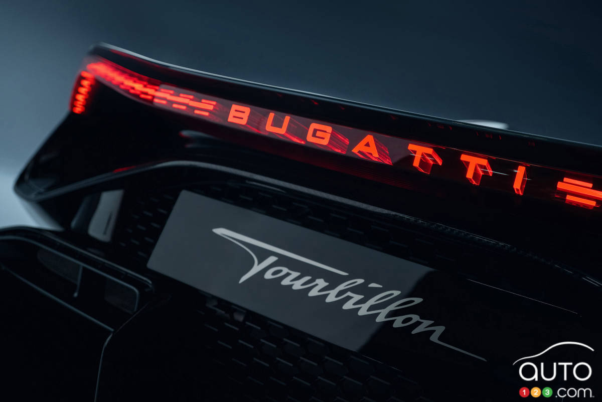 Bugatti Tourbillon, écusson