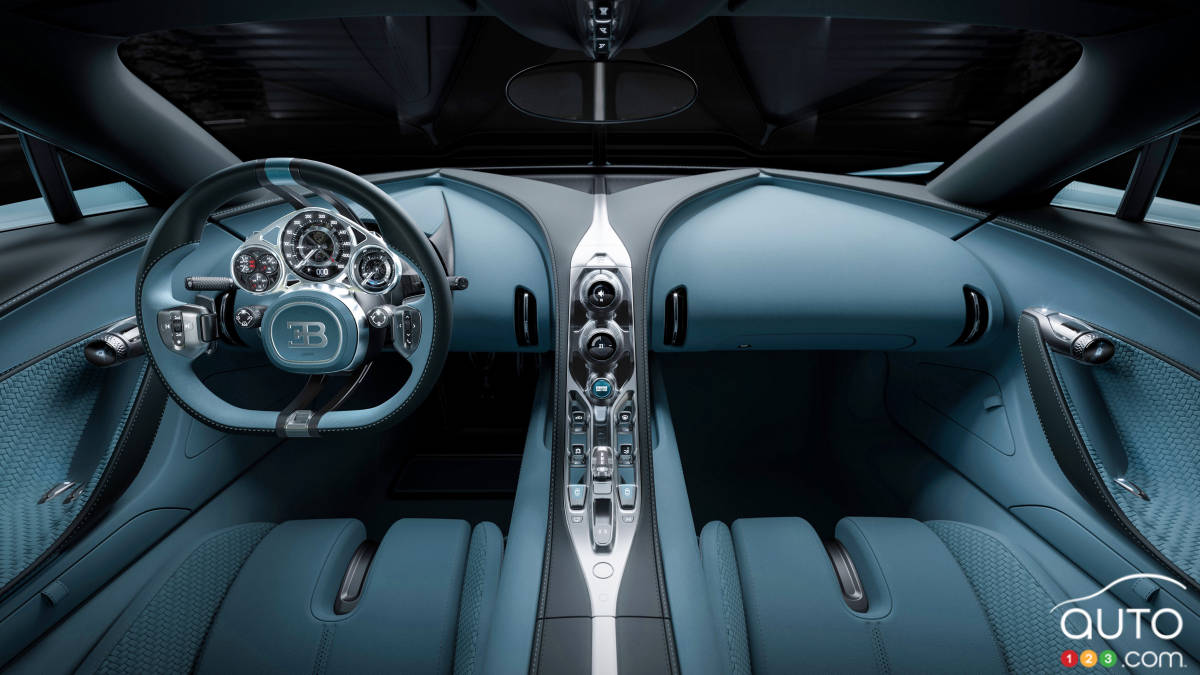 Bugatti Tourbillon, intérieur