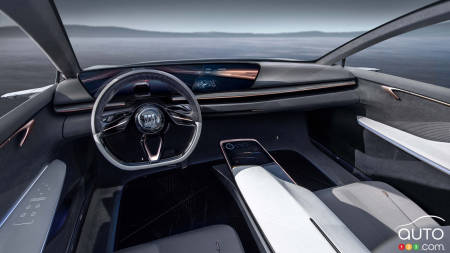The Buick Electra-X Concept, interior