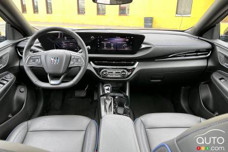 Interior of 2024 Buick Envista ST