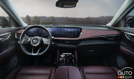 Interior of 2024 Buick Envision